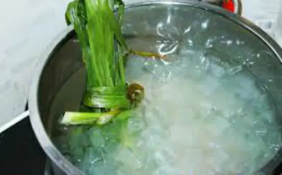 Cách nấu chè nha đam đường phèn -9