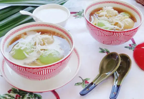 Yêu cầu thành phẩm đối với món chè trôi nước lá dứa nhân đậu xanh