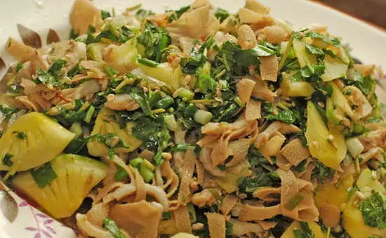 Cách nấu lòng bò xào chua ngọt