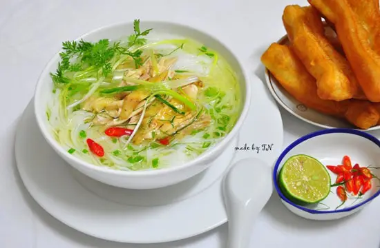 Cách nấu phở gà