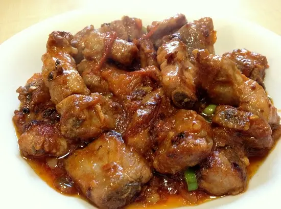 Cách nấu sườn chua ngọt đơn giản