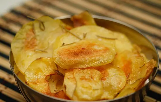 Cách nướng snack khoai tây giòn tan không béo