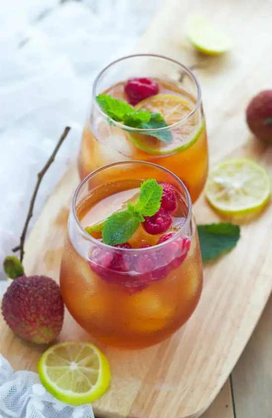 Lưu ý khi pha trà vải bạc hà