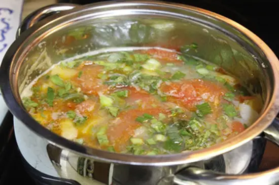 CANH GHẸ NẤU MĂNG CHUA CHÔ NGÀY HÈ DỊU MÁT