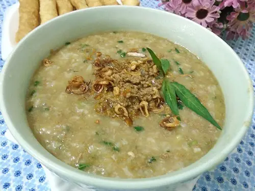 Cháo cua đồng ăn dặm cho bé “còi”