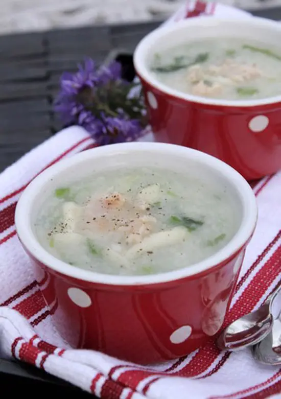 CHÁO NẤM NẤU TÔM ẤM DẠ BUỔI CHIỀU