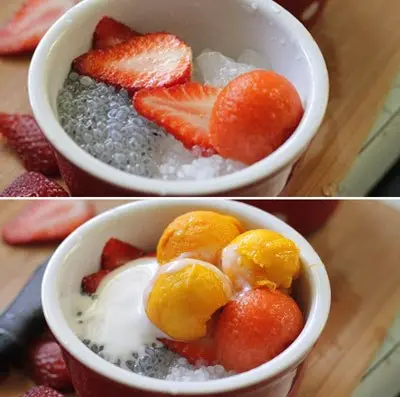CHÈ HOA QUẢ NGON KHÓ CƯỠNG