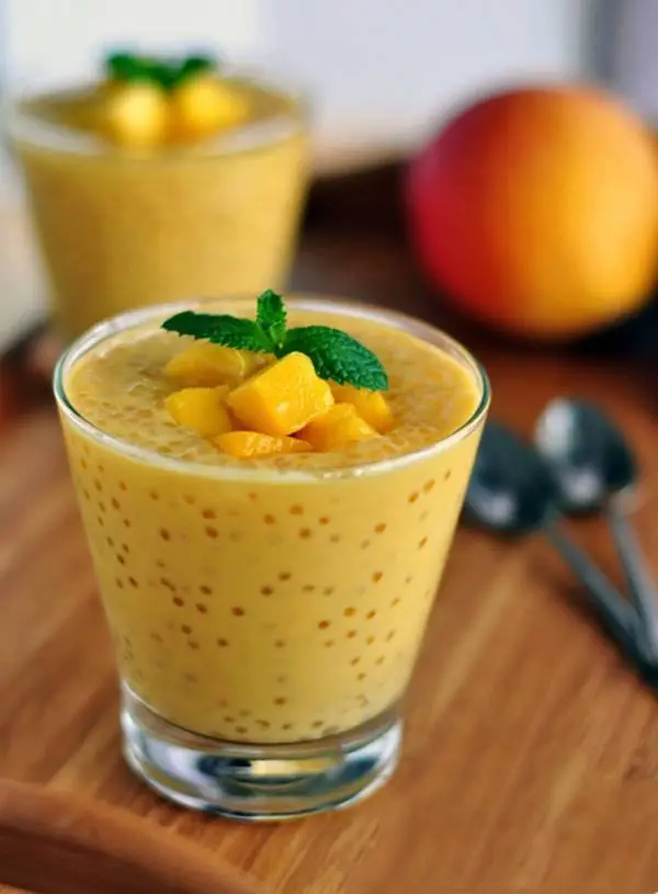 Chè xoài mát lạnh ngày hè