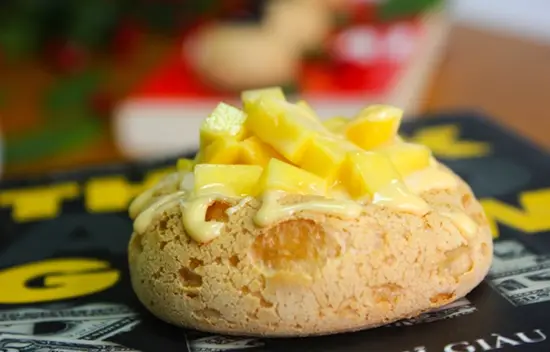 Công thức bánh choux chewy kiểu Singapore thơm mềm