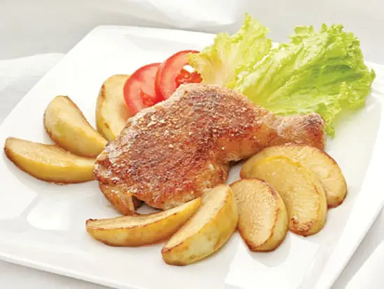 Công thức chuẩn cho món gà nướng táo