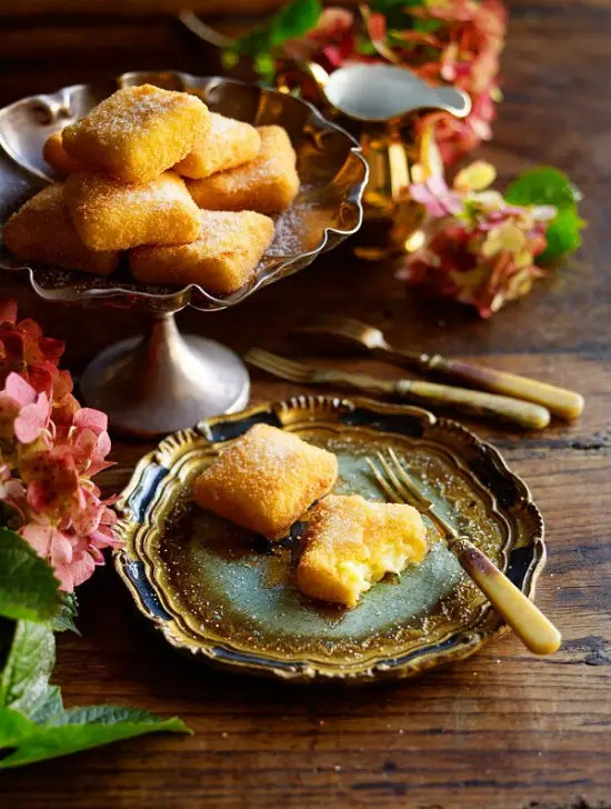 Công thức làm bánh kem sữa trứng crema fritta 8