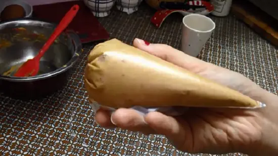 Bước 3 làm topping bánh Papparoti
