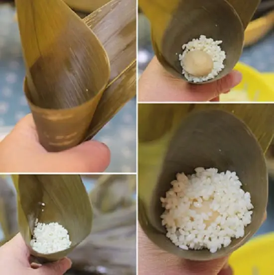gói bánh ú tro
