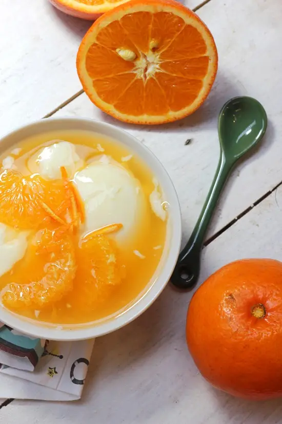 Công thức làm chè cam tào phớ