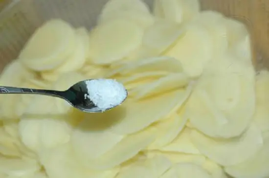 làm bim bim khoai tây