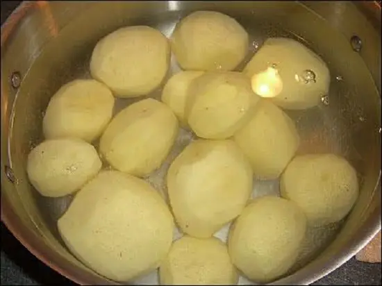 nguyên liệu làm bim bim khoai tây