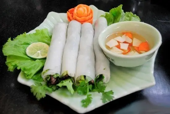 Lưu ý khi gói phở cuốn