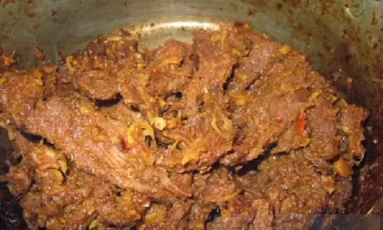 kho cạn nước thịt bò làm thịt bò khô
