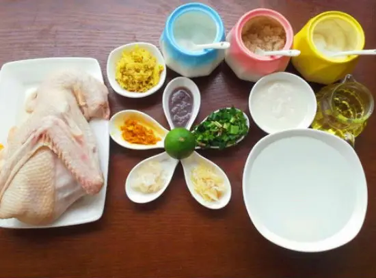 Nguyên liệu làm món vịt giả cầy