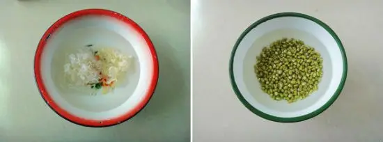 Các bước làm chè ngon từ vải thiều đậu xanh