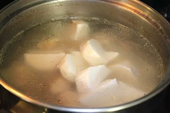 ĐẬM ĐÀ CANH KHOAI SỌ NẤU SƯỜN NON