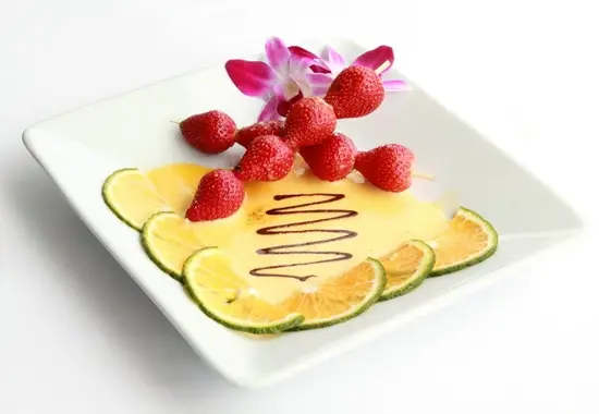Dâu tây sốt sabayon