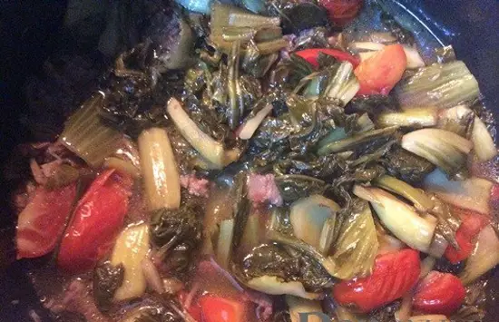 GÂN BÒ HẦM DƯA CHUA MÓN ĂN ĐƯA CƠM NGÀY NẮNG