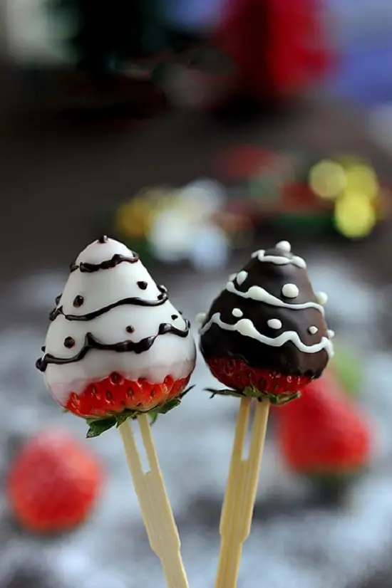 dâu tây bọc chocolate