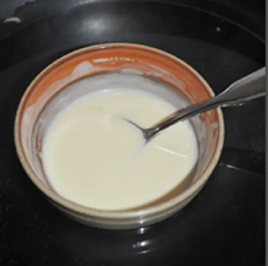 đun chảy chocolate trắng