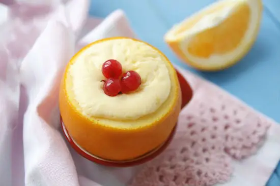 Học cách làm bánh flan cam đẹp mắt