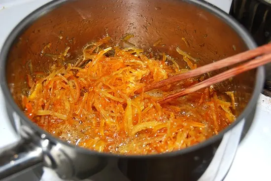 cách làm mứt vỏ quýt nhanh
