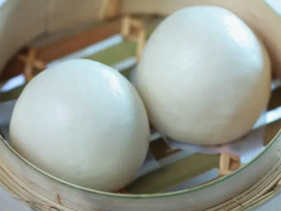 bánh bao phô mai sữa hấp bánh