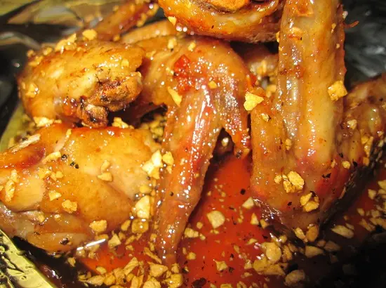 chế biến cánh gà - cánh gà chiên nước mắm