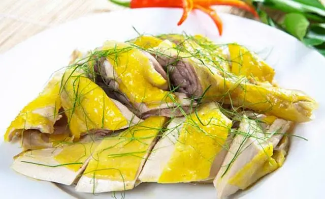 gà luộc ngon