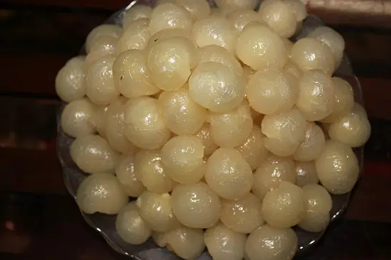 nấu chè khúc bạch bóc cùi nhãn