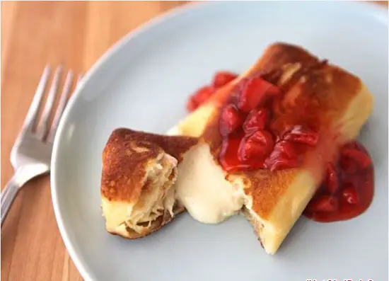 Hướng dẫn làm bánh Crepe phô mai ăn là mê