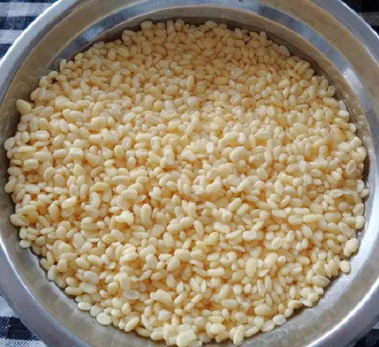 ngâm đậu xanh trong nước
