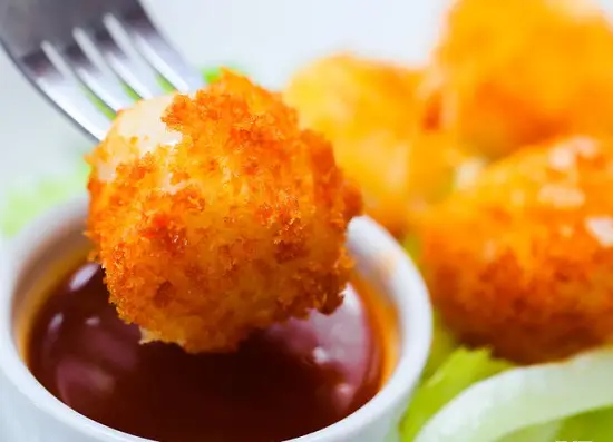 thưởng thức cồi sò điệp chiên giòn