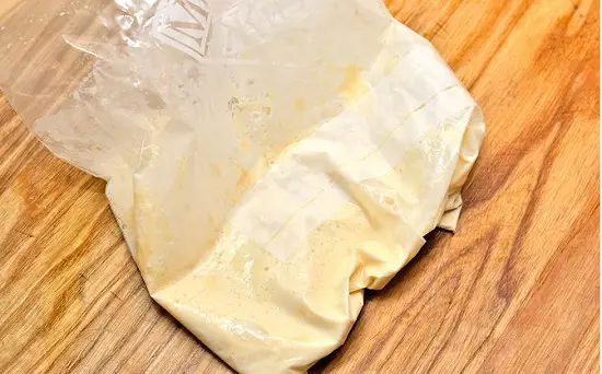 ủ túi bột sữa