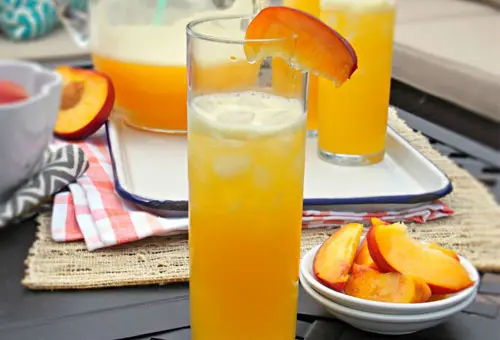 Hướng dẫn làm nước chanh đào thơm ngon giải nhiệt