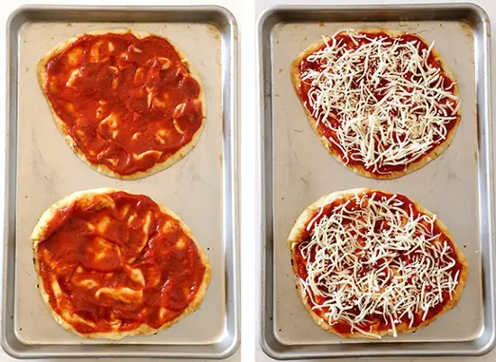 Hướng dẫn làm pizza cầu vồng từ rau củ 4