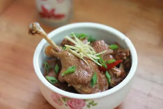 vịt kho gừng 11