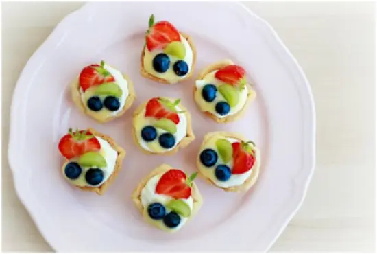 Làm bánh tart mini siêu dễ 8
