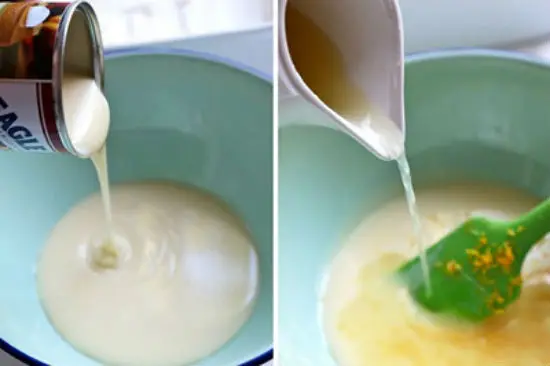 Làm cheesecake chanh bằng sữa đặc không khó 7