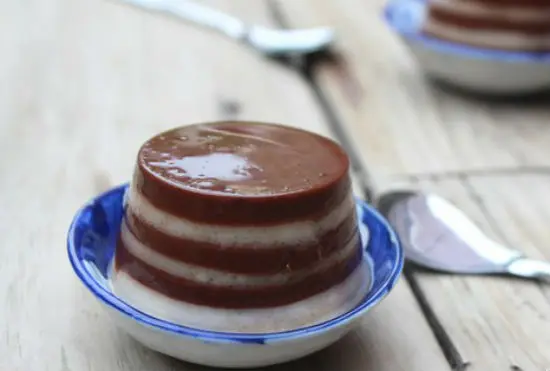 Làm thạch socola nhiều tầng
