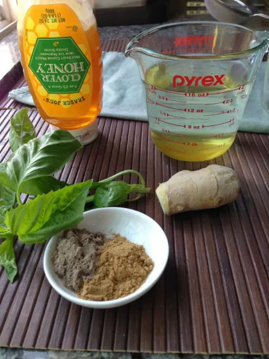 Nguyên liệu pha chế trà gừng