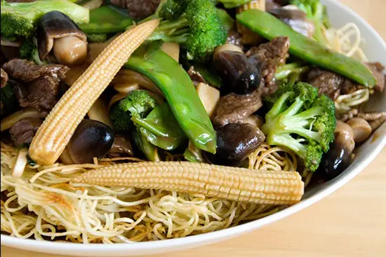 MÌ XÀO RAU CỦ, GIÒN TAN MÀ KHÔNG NGÁN