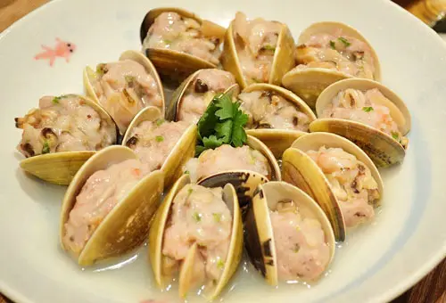 Món ngao nhồi tôm thịt hấp ngon lạ thường