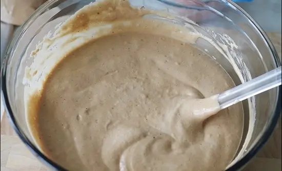 Mousse trái cây trộn chocolate