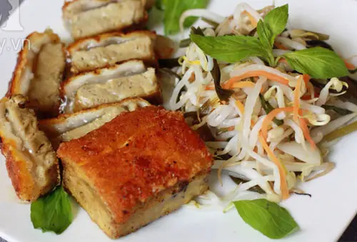Ngày rằm làm món thịt quay chay đãi cả nhà